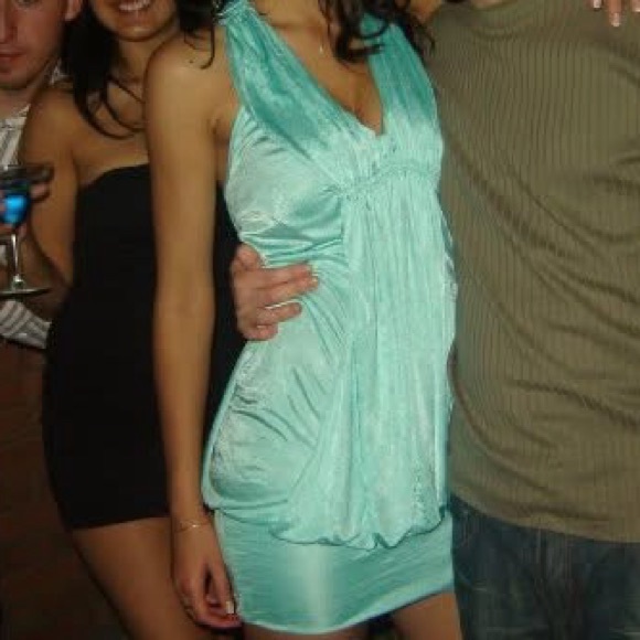 Aqua pearl dress from Marciano - Picture 5 of 7